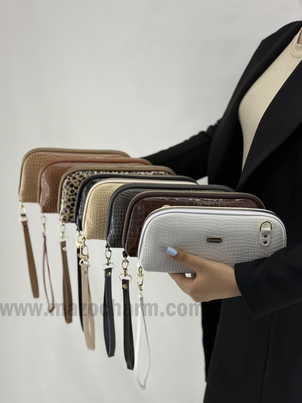 کیف دستی ورنی طرح دار