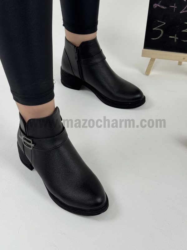 نیم بوت پیو سمباده بندی و سگکی - تصویر 6